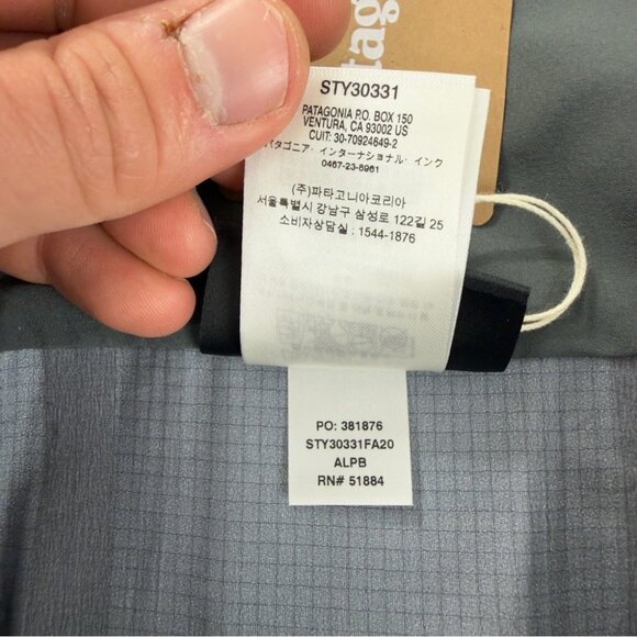 Patagonia NWT Women's Size Small PowSlayer Gore-tex Bibs Alpine Blue 30331 Style - Picture 11 of 16